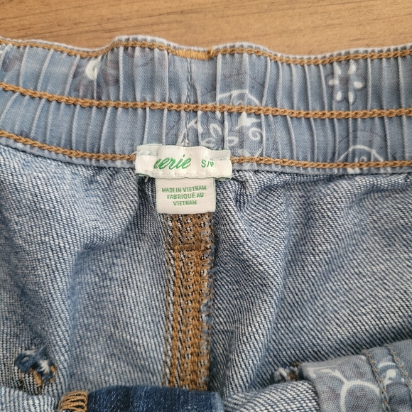 SOLD - Aerie Daydream Denim Short Medium Blue Wash  ** Small **  EUC!!!! - Picture 4 of 5